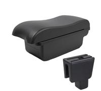 JBPIHZT For BR-V Car Armrest Box Central Store Content Storage Box Arm Auto Parts USB Interface(A2 black line No USB)