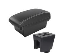 JBPIHZT For C&hevrolet For Aveo I 2006 2007 2008 2009 2010 2011 2012 Car Armrest Box Central Armrest Box(A3 Black white NO USB)