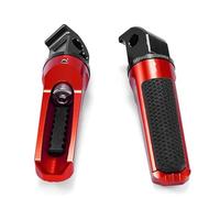 JBPIHZT For CB1100 RS EX CB125R 1000R 650R NEO SPORTS CB500F CMX VFR500 REBEL CBR 650 500 NC700S X 800F Rear Foot Pegs Footrests(RED)