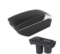 JBPIHZT For Citroen For C-elysee Car Armrest Box Storage Box Interior Retrofit Car Accessories Central Armrest Box(A2 Black line7 USB)