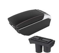 JBPIHZT For Citroen For C-elysee Car Armrest Box Storage Box Interior Retrofit Car Accessories Central Armrest Box(A1 Black red 7USB)