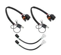JBPIHZT For Civic EP2 EP3 2001 2002 2003 2004 2005 2006 Front Headlight Conversion Harness Plug & Play Wiring Adaptor Kit