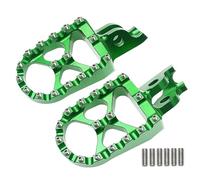 JBPIHZT For CR 125 250 150R CR250R CRF 150R 250R 450R 250 450 X RX L M 2002-2023 Motorcycle CNC FootRest Footpegs Foot Pegs Pedals(Green)