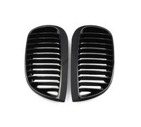 JBPIHZT For E81 E87 1 Series 2004 2005 2006 2007 Front Kidney Grille Grill Gloss Black Car Accessories