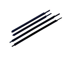 JBPIHZT for for Mondeo 2001-2007 4Pcs Window Rubber Weatherstrip Seal Side Door Glass Belt Waterproof Sealing Strip