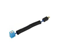 JBPIHZT For H1 12V Base Car Lamp Headlight Socket Male To Female Connector Expand Wire Harness For Taillight/Time Running Lamps(1pcs)