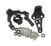 JBPIHZT For KAWASAKI Z900 Z 900 2017 2018 2019 Motorcycle Steering Damper Bracket Stabilizer Linear Mount Support Kit(BLACK)