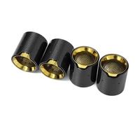 JBPIHZT For M2 M3 M4 G80 G81 G82 G83 G87 Carbon Fiber Tailpipe Exhaust Pipe Muffler Tip Nozzle Exhaust Head Accesories(Gold)