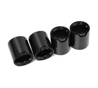 JBPIHZT For M2 M3 M4 G80 G81 G82 G83 G87 Carbon Fiber Tailpipe Exhaust Pipe Muffler Tip Nozzle Exhaust Head Accesories(BLACK)