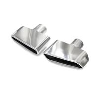 JBPIHZT For Mercedes For Benz W221 S Class S300 S320 S350 S500 S600 Exhaust Tailpipe Stailess Steel Muffler Exhaust System Modification Accesories