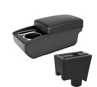 JBPIHZT For N&issan For Almera G15 Car Armrest Box Storage Box Car Accessories(A3 white line No USB)