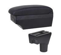 JBPIHZT For N&issan For March For Micra K13 MK4 IV 2010-2023 For Sunny Car Armrest Box Central Console Store Content Storage Box(E1 Black Line)