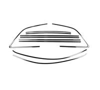 JBPIHZT for Q7 2015-2025 Exterior Window Trim Cover Strip Gloss Black Door Side Frame Weatherstrip Seal Molding