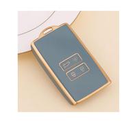 JBPIHZT For Renault For Captur For Megane For Talisman For Espace For Koleos For Arkana For Dacia For Sandero Car Key Cover Case Fob(Grey)