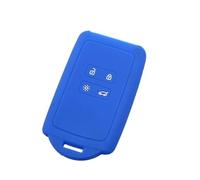 JBPIHZT For Renault For Captur For Megane For Talisman For Espace For Koleos For Scenic For Dacia For Sandero Silicone Key Cover Case(Blue)