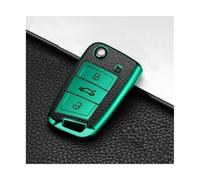 JBPIHZT For Seat For Ateca Car Key Case Cover Bag Keychain Protector Accessories(Green)