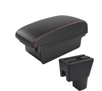 JBPIHZT For Suzuki For Celerio Armrest Box For Suzuki For Celerio Center Console Modification Accessories USB Interface(A1 Black red NO USB)