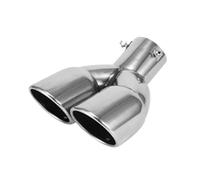 JBPIHZT For Toyota C-HR CHR 2017 2018 2019 2020 2021 2022 1Pcs Stainless Steel Exhaust Pipe Muffler Tailpipe Muffler Tip Auto Accesories(Silver)