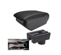 JBPIHZT For Toyota For Aygo X Armrest Box For Aygo Car Armrest Storage Box Cup Holder Retrofit Interior Car Accessories(H All Black 4 USB)