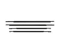 JBPIHZT for Toyota for Prius 2010-2015 Window Weatherstrip Side Door Outer Glass Rubber Belt Waterproof Sealing Protector