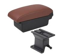 JBPIHZT For Toyota IQ Armrest Box For Toyota IQ Car Armrest Interior Central Storage Box Car Accessories Retrofit Parts With USB(A6 brown No USB)