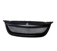 JBPIHZT For VW For Tiguan 2009-2011 Front Grille Racing Grill Upper Bumper Hood Radiator Mesh Grid(Matte Black)