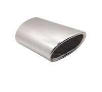 JBPIHZT For X3 Xdrive20i 2011 2012 2013 Tail Throat Stainless Steel Modified Exhaust Pipe Car Modification Accessories Silver