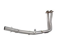 JBPIHZT For XL750 For Transalp 750 Silencer Escape Motorcycle Exhaust System Modification Header Link Pipe Slip-on(Style A)