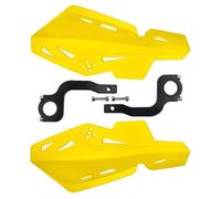 JBPIHZT for Yamaha Dirt Bike 22 28mm Universal Motorcycle Handle Hand Guards Protector Handguard Handlebar Protection(Yellow)