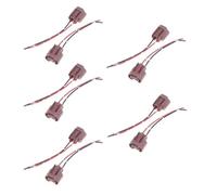 JBPIHZT Halogen Fog Light Socket Harness - Dual-Wire Replacement Connector With Gauge Wiring For Headlight/Fog Lamp Repair 9006 (HB4)(10pcs)