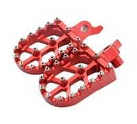JBPIHZT Motorcycle CNC Aluminum Foot Pegs Footrest Pedals Footpegs For Yamaha YZ250F YZ450FX WR450F 2024 YZ450F YZF 250 450(RED)