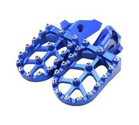 JBPIHZT Motorcycle CNC Aluminum Footpegs Bracket Pedals Foot Pegs For Sur Ron For Surron ForUltra Bee UB Electric Motocross Bike(Blue)