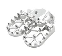 JBPIHZT Motorcycle CNC Aluminum Footpegs Bracket Pedals Foot Pegs For Sur Ron For Surron ForUltra Bee UB Electric Motocross Bike(Silver)