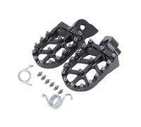 JBPIHZT Motorcycle CNC Foot Pegs Rests Footpegs Footrests For Yamaha YZ65 YZ85 YZ125 YZ250 YZ 250F 125X 450F WR 250F 450F(BLACK)