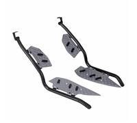 JBPIHZT Motorcycle Footpads Modified Motorcycle Accessories Crash Guard Bumper Crash Bar With Footrest For Xmax300 2024(Titanium)
