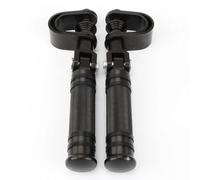 JBPIHZT Motorcycle Highway Foot Pegs 1" 25mm 1.25" 32mm Engine Guard Crash Bars Footrest Clamp Mount(SET)