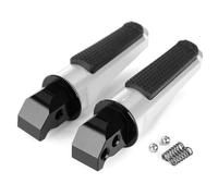 JBPIHZT Rear Foot Pegs Passenger Pedals Footrest For CB600F For HORNET CB1000R CBR600F CBR600RR CBR900RR CBR1000RR VTR1000(Silver)