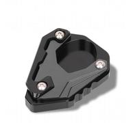 JBPIHZT Side Stand Enlarger For Kawasaki For Eliminator 500 2024 2025 Motorcycle Side Stand Enlarge Extension Kickstand Foot Pad Suppor Extension Pad(BLACK)