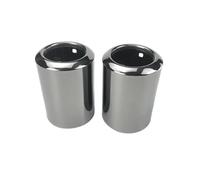 JBPIHZT STAINLESS STEEL Car EXHAUST TAIL REAR MUFFLER TIP PIPE For Mazda 6 2009-2014 For ATENZA 2013-2017 For CX-5 2013-2015 2016 2017(B type Black 2pc)