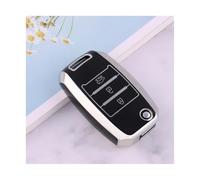 JBPIHZT TPU Car Flip Key Case Cover Shell For KIA Rio For Ceed For Cerato For Sorento For Picanto For Optima For Forte For Stinger(BLACK)