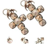 JBPPIOOUA Mini Masonic Transforming Sphere Pendant, Sphere Transform Cross Vintage Pendant,Wearable Symbol of Fraternal Legacy,For Friends Family