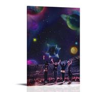 JBQOUOUZ Coldplay Pop Singer Music Album Cover Canvas Poster Wall Art Decorative Painting Bedroom Painting Posters 12x18inch(30x45cm) Frame-style