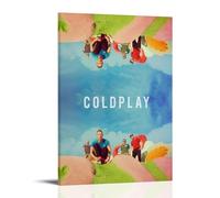 JBQOUOUZ Coldplay Pop Singer Music Album Cover Canvas Poster Wall Art Decorative Painting Bedroom Painting Posters 12x18inch(30x45cm) Frame-style