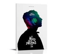 JBQOUOUZ Coldplay Pop Singer Music Album Cover Canvas Poster Wall Art Decorative Painting Bedroom Painting Posters 20x30inch(50x75cm) Frame-style