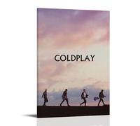 JBQOUOUZ Coldplay Pop Singer Music Album Cover Canvas Poster Wall Art Decorative Painting Bedroom Painting Posters 20x30inch(50x75cm) Frame-style