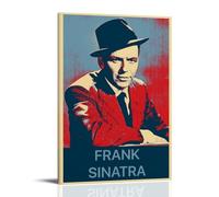 JBQOUOUZ Frank Sinatra Pop Singer Music Album Cover Canvas Poster Wall Art Decorative Painting Bedroom Painting Posters 16x24inch(40x60cm) Frame-style