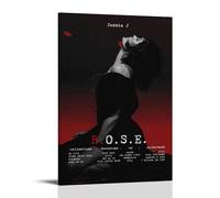 JBQOUOUZ Jessie J Pop Singer Music Album Cover Canvas Poster Wall Art Decorative Painting Bedroom Painting Posters 08x12inch(20x30cm) Frame-style