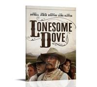JBQOUOUZ Lonesome Dove Classic Movies Wonderful TV Series Canvas Poster Wall Art Decorative Painting Bedroom Painting Posters08x12inch(20x30cm) Frame-style