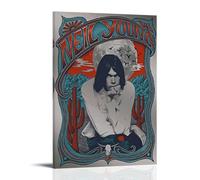 JBQOUOUZ Neil Young Pop Singer Music Album Cover Canvas Poster Wall Art Decorative Painting Bedroom Painting Posters 12x18inch(30x45cm) Frame-style
