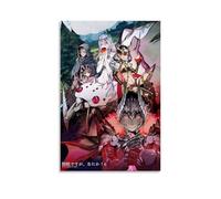 JBQOUOUZ So I'm A Spider, So What Hot-blooded Anime Classic Anime Canvas Poster Wall Art Decorative Painting Bedroom Painting Posters 20x30inch(50x75cm) Unframe-style